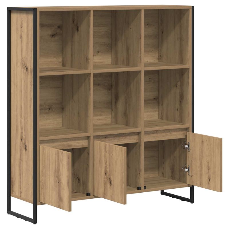 Casa si Gradina - Mobilier - Biblioteci si rafturi - Biblioteci - Dulap pentru carti 2 pcs Stejar artizanal 99,5 x 30 x 108,5 cm - Infinity.ro
