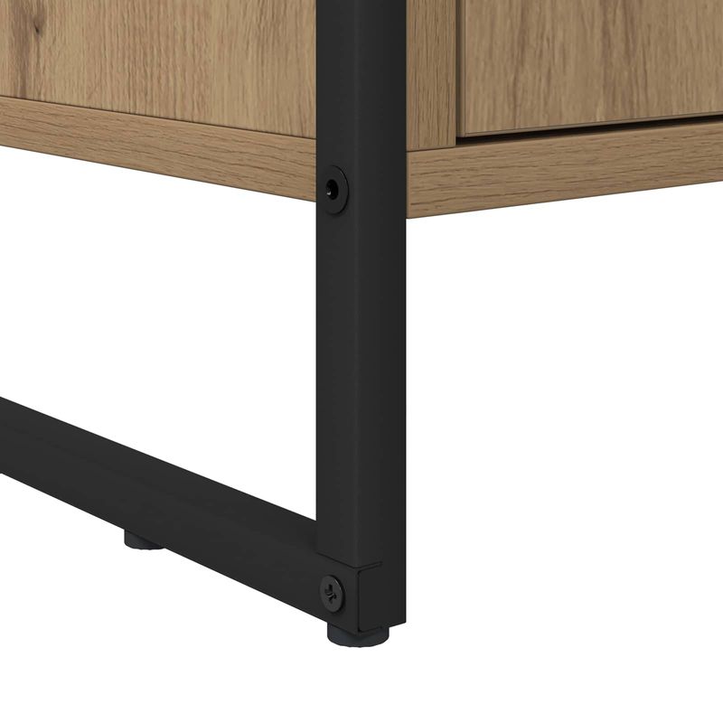 Casa si Gradina - Mobilier - Biblioteci si rafturi - Biblioteci - Dulap pentru carti 2 pcs Stejar artizanal 99,5 x 30 x 108,5 cm - Infinity.ro