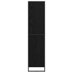 Casa si Gradina - Mobilier - Comode si corpuri - Corpuri bucatarie - Bufet 2 pcs Stejar Negru 81 x 36 x 150.5 cm Lemn compozit - Infinity.ro