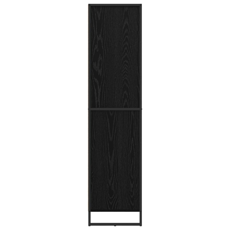Casa si Gradina - Mobilier - Comode si corpuri - Corpuri bucatarie - Bufet 2 pcs Stejar Negru 81 x 36 x 150.5 cm Lemn compozit - Infinity.ro