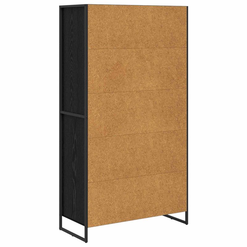 Casa si Gradina - Mobilier - Comode si corpuri - Corpuri bucatarie - Bufet 2 pcs Stejar Negru 81 x 36 x 150.5 cm Lemn compozit - Infinity.ro