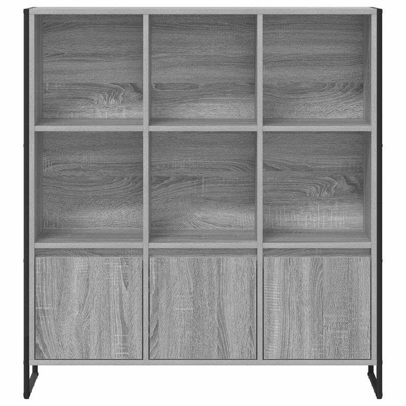 Casa si Gradina - Mobilier - Biblioteci si rafturi - Biblioteci - Dulap pentru carti 2 pcs Gri Sonoma 99,5 x 30 x 108,5 cm - Infinity.ro