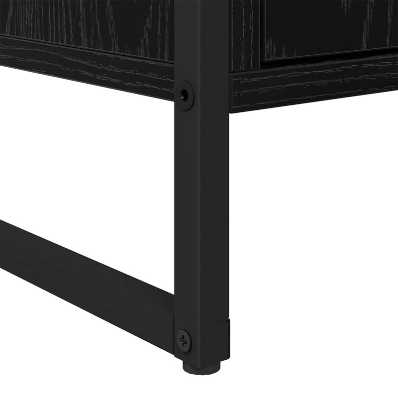 Casa si Gradina - Mobilier - Comode si corpuri - Corpuri bucatarie - Bufet 2 pcs Stejar Negru 81 x 36 x 150.5 cm Lemn compozit - Infinity.ro