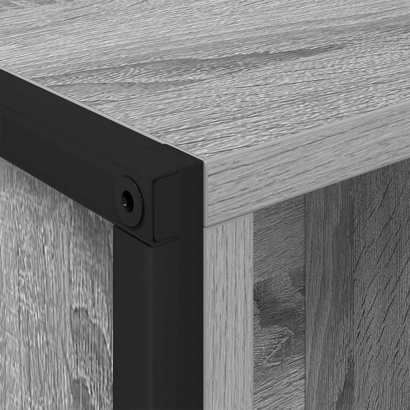 Casa si Gradina - Mobilier - Biblioteci si rafturi - Biblioteci - Dulap pentru carti 2 pcs Gri Sonoma 99,5 x 30 x 108,5 cm - Infinity.ro