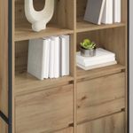 Casa si Gradina - Mobilier - Comode si corpuri - Corpuri bucatarie - Bufet 2 pcs Stejar artizanal 81 x 36 x 150.5 cm Lemn compozit - Infinity.ro