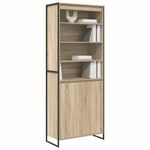 Casa si Gradina - Mobilier - Comode si corpuri - Corpuri bucatarie - Dulapuri Inalte 2 pcs Sonoma 60 x 36 x 300 cm Lemn compozit - Infinity.ro