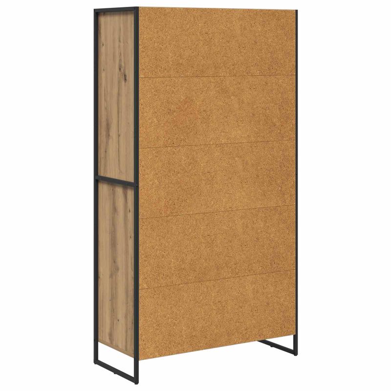 Casa si Gradina - Mobilier - Comode si corpuri - Corpuri bucatarie - Bufet 2 pcs Stejar artizanal 81 x 36 x 150.5 cm Lemn compozit - Infinity.ro