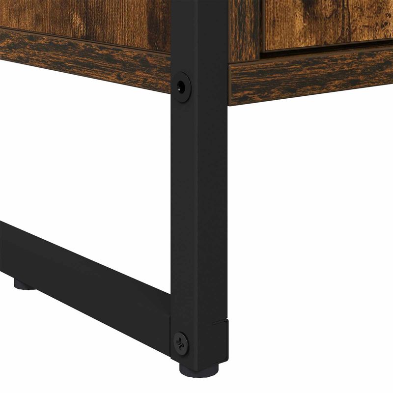 Casa si Gradina - Mobilier - Comode si corpuri - Corpuri bucatarie - Dulapuri Inalte 2 pcs Stejar fumuriu 60 x 36 x 300 cm - Infinity.ro