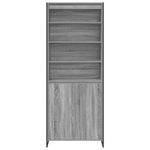 Casa si Gradina - Mobilier - Comode si corpuri - Corpuri bucatarie - Dulapuri Inalte 2 pcs Gri Sonoma 60 x 36 x 300 cm Lemn compozit - Infinity.ro