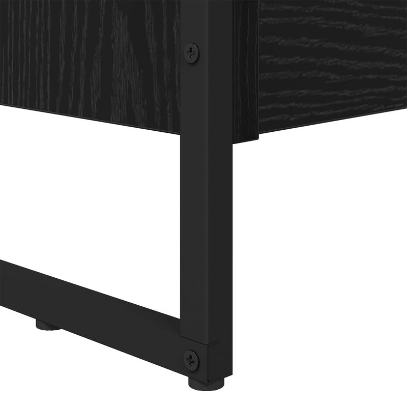 Casa si Gradina - Mobilier - Biblioteci si rafturi - Biblioteci - Dulap pentru carti 2 pcs Stejar Negru 80 x 30 x 155 cm - Infinity.ro