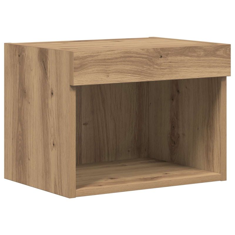 Casa si Gradina - Mobilier - Comode si corpuri - Comode - Dulapuri pentru TV Pe perete 4 pcs Stejar Negru 40 x 30 x 30 cm - Infinity.ro