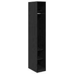 Casa si Gradina - Mobilier - Dulapuri si sifoniere - Dulapuri - Dulap cu raft Stejar Negru 50 x 30 x 200 cm Lemn compozit - Infinity.ro
