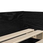 Casa si Gradina - Mobilier - Paturi si accesorii - Paturi - Cadru de pat Stejar Negru 100 x 200 cm Lemn de pin masiv - Infinity.ro