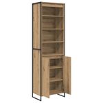 Casa si Gradina - Mobilier - Comode si corpuri - Corpuri bucatarie - Dulapuri Inalte 2 pcs Stejar artizanal 60 x 36 x 300 cm - Infinity.ro