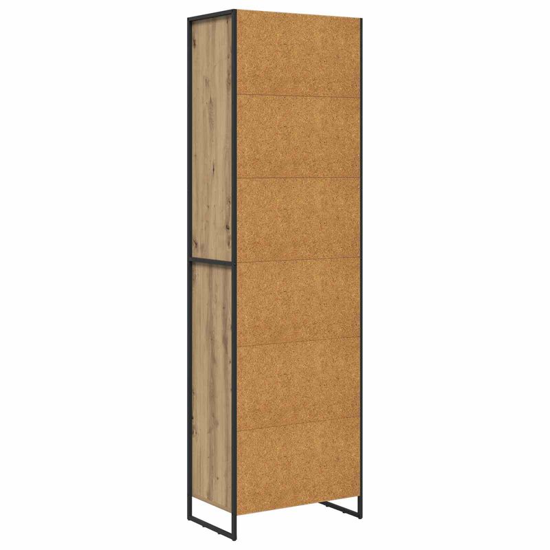 Casa si Gradina - Mobilier - Comode si corpuri - Corpuri bucatarie - Dulapuri Inalte 2 pcs Stejar artizanal 60 x 36 x 300 cm - Infinity.ro