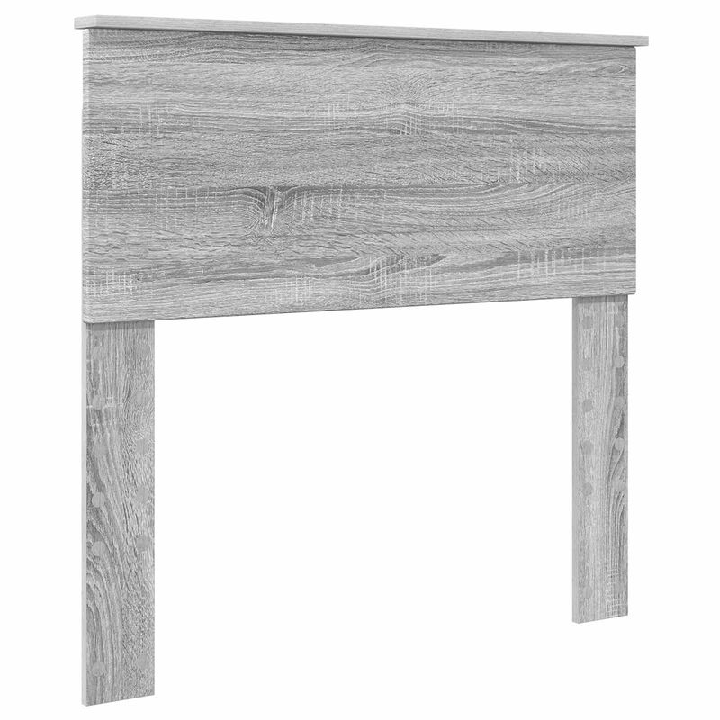 Casa si Gradina - Mobilier - Paturi si accesorii - Paturi - Pat cu storage cu sertar Gri Sonoma 75 x 190 cm Lemn compozit - Infinity.ro