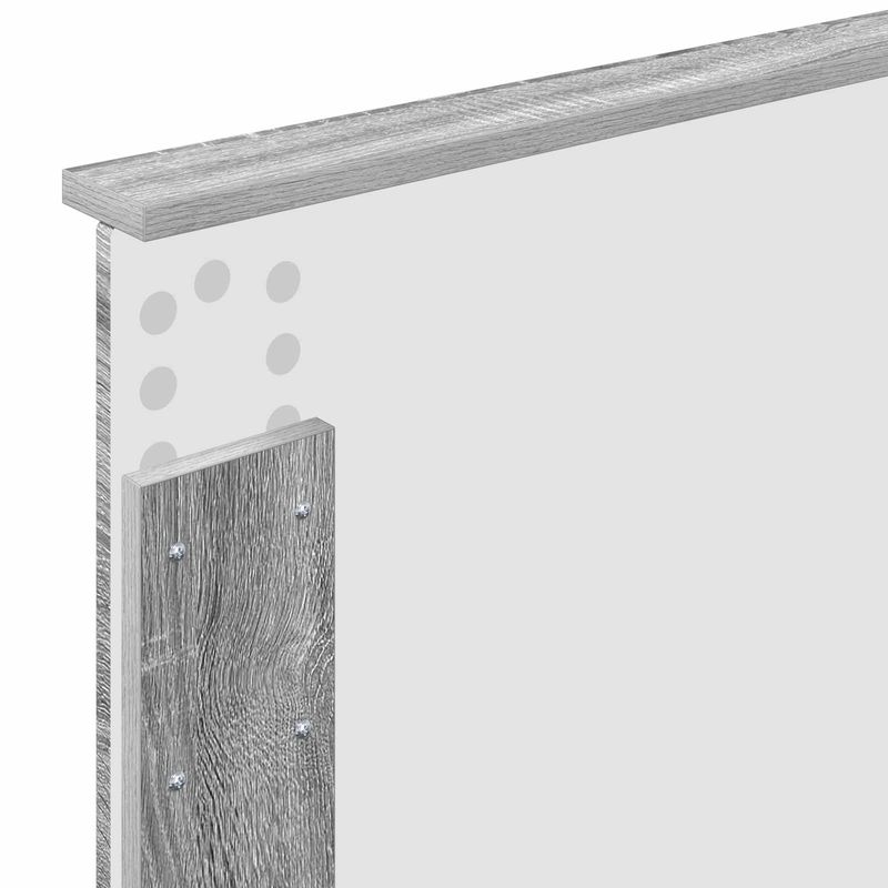 Casa si Gradina - Mobilier - Paturi si accesorii - Paturi - Pat cu storage cu sertar Gri Sonoma 75 x 190 cm Lemn compozit - Infinity.ro