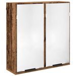 Casa si Gradina - Mobilier - Seturi de mobilier - Seturi baie - Set dulap baie cu raft cu depozitare Lemn Vechi Lemn compozit - Infinity.ro