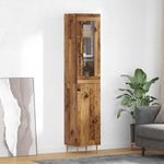 Casa si Gradina - Mobilier - Comode si corpuri - Comode - Bufet 2 pcs Lemn Vechi Sticla - Infinity.ro