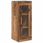 Casa si Gradina - Mobilier - Comode si corpuri - Comode - Bufet 2 pcs Lemn Vechi Sticla - Infinity.ro