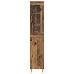 Casa si Gradina - Mobilier - Comode si corpuri - Comode - Bufet 2 pcs Lemn Vechi Sticla - Infinity.ro