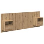 Casa si Gradina - Mobilier - Paturi si accesorii - Accesorii paturi - Tablie de pat cu LED, gri deschis, 90x5x118/128 cm, textil - Infinity.ro
