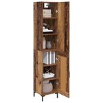 Casa si Gradina - Mobilier - Comode si corpuri - Corpuri bucatarie - Bufet Lemn Vechi 69,5 x 34 x 180 cm Lemn compozit - Infinity.ro