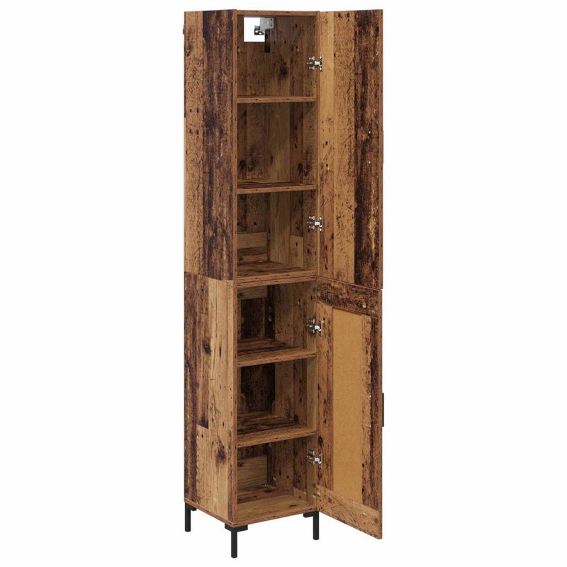Casa si Gradina - Mobilier - Comode si corpuri - Corpuri bucatarie - Bufet Lemn Vechi 69,5 x 34 x 180 cm Lemn compozit - Infinity.ro