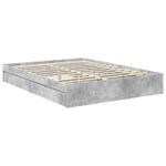 Casa si Gradina - Mobilier - Paturi si accesorii - Paturi - Pat cu storage Stejar Sonoma 150 x 200 cm Lemn compozit - Infinity.ro