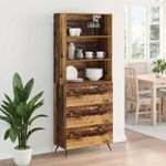 Casa si Gradina - Mobilier - Comode si corpuri - Corpuri bucatarie - Bufet cu sertar Lemn Vechi 69,5 x 34 x 180 cm Lemn compozit - Infinity.ro