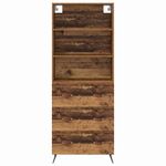 Casa si Gradina - Mobilier - Comode si corpuri - Corpuri bucatarie - Bufet cu sertar Lemn Vechi 69,5 x 34 x 180 cm Lemn compozit - Infinity.ro