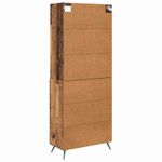 Casa si Gradina - Mobilier - Comode si corpuri - Corpuri bucatarie - Bufet cu sertar Lemn Vechi 69,5 x 34 x 180 cm Lemn compozit - Infinity.ro