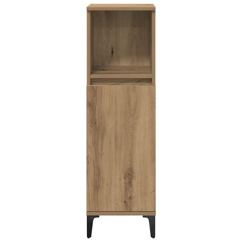 Casa si Gradina - Mobilier - Seturi de mobilier - Seturi baie - Set de mobilier pentru baie cu raft 3 pcs Stejar Artizanal - Infinity.ro