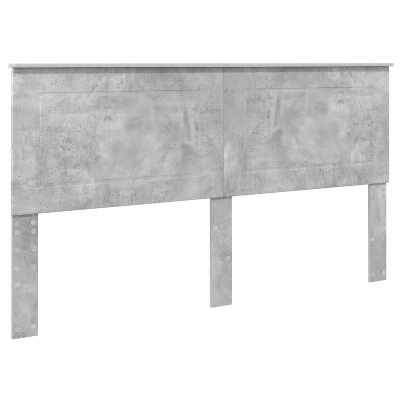Casa si Gradina - Mobilier - Paturi si accesorii - Paturi - Cadru de pat cu sertar Gri din beton 180 x 200 cm Lemn compozit - Infinity.ro