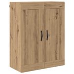 Casa si Gradina - Mobilier - Comode si corpuri - Corpuri bucatarie - Bufet Stejar Artizanal 69,5 x 34 x 180 cm Lemn compozit - Infinity.ro