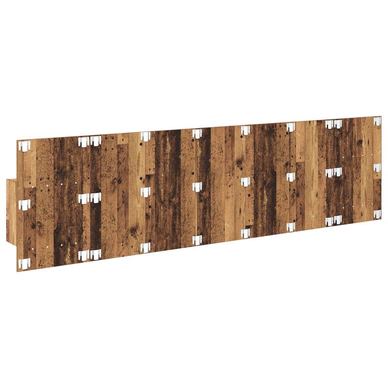 Casa si Gradina - Mobilier - Paturi si accesorii - Accesorii paturi - Tablie de pat cu LED, gri deschis, 93x16x118/128 cm, textil - Infinity.ro
