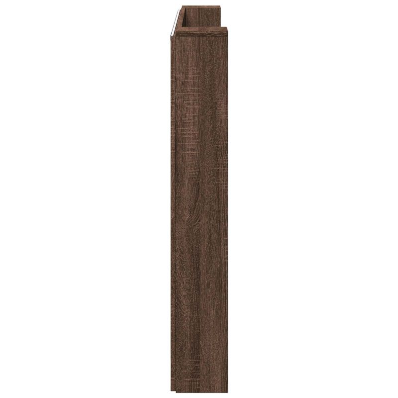 Casa si Gradina - Mobilier - Paturi si accesorii - Accesorii paturi - Tablie de pat cu LED, albastru, 183x16x78/88 cm, textil - Infinity.ro