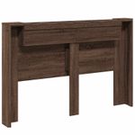Casa si Gradina - Mobilier - Paturi si accesorii - Accesorii paturi - Tablie de pat cu LED, albastru, 183x16x78/88 cm, textil - Infinity.ro