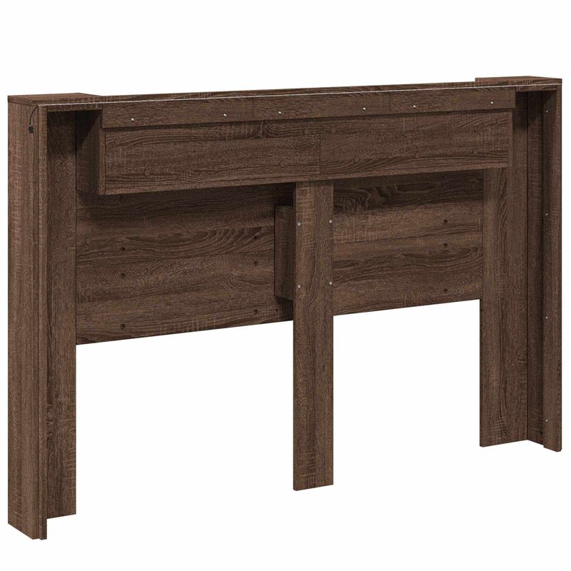 Casa si Gradina - Mobilier - Paturi si accesorii - Accesorii paturi - Tablie de pat cu LED, albastru, 183x16x78/88 cm, textil - Infinity.ro