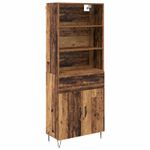Casa si Gradina - Mobilier - Comode si corpuri - Corpuri bucatarie - Bufet cu sertar Lemn Vechi 69,5 x 32,5 x 180 cm Lemn compozit - Infinity.ro
