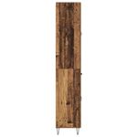 Casa si Gradina - Mobilier - Comode si corpuri - Comode - Bufet cu sertar 2 pcs Lemn Vechi Lemn Stratificat si Sticla - Infinity.ro