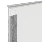 Casa si Gradina - Mobilier - Paturi si accesorii - Paturi - Pat cu storage cu sertar Gri Sonoma 90 x 200 cm Lemn compozit - Infinity.ro