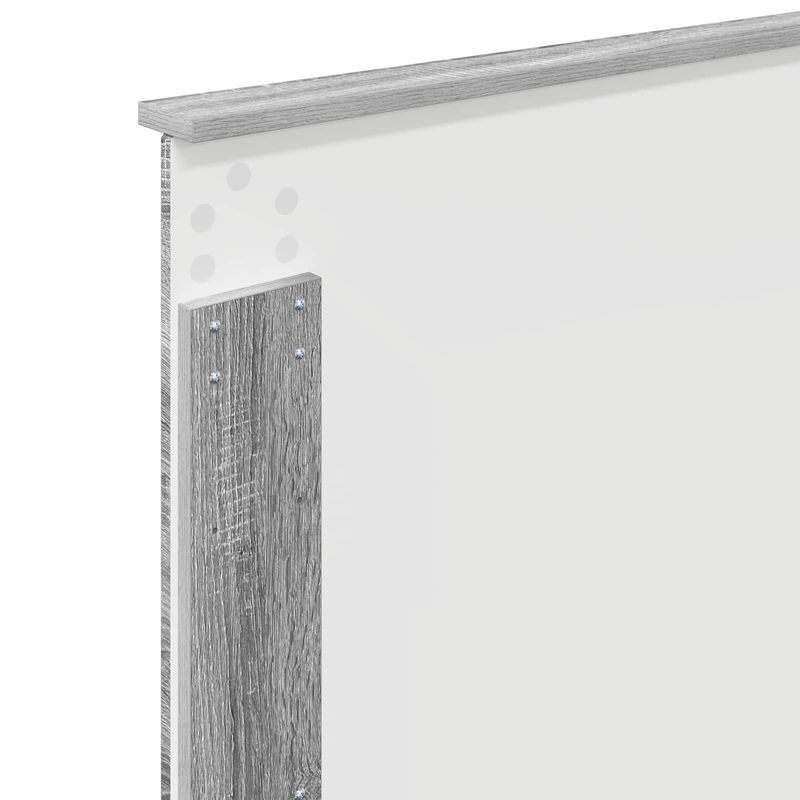 Casa si Gradina - Mobilier - Paturi si accesorii - Paturi - Pat cu storage cu sertar Gri Sonoma 90 x 200 cm Lemn compozit - Infinity.ro