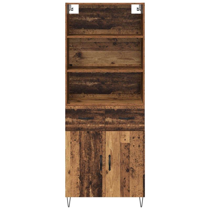 Casa si Gradina - Mobilier - Comode si corpuri - Corpuri bucatarie - Bufet cu sertar Lemn Vechi 69,5 x 32,5 x 180 cm Lemn compozit - Infinity.ro