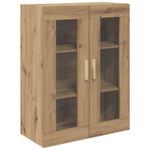 Casa si Gradina - Mobilier - Comode si corpuri - Corpuri bucatarie - Bufet Stejar Artizanal 69,5 x 34 x 180 cm Lemn compozit - Infinity.ro