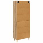 Casa si Gradina - Mobilier - Comode si corpuri - Corpuri bucatarie - Bufet Stejar Artizanal 69,5 x 34 x 180 cm Lemn compozit - Infinity.ro