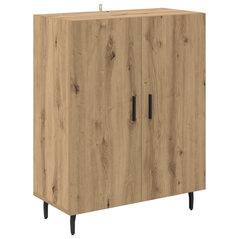 Casa si Gradina - Mobilier - Comode si corpuri - Comode - Bufet Stejar Artizanal 69,5 x 34 x 180 cm - Infinity.ro