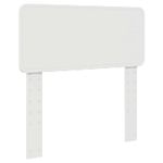 Casa si Gradina - Mobilier - Paturi si accesorii - Paturi - Cadru de pat cu headboard Alb 75 x 190 cm Lemn compozit - Infinity.ro