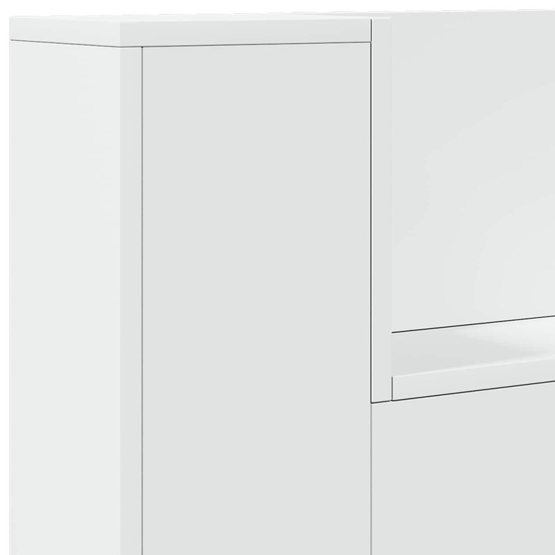 Casa si Gradina - Mobilier - Paturi si accesorii - Accesorii paturi - Tablie cu Noptiera 3 pcs Stejar Artizanal Lemn compozit - Infinity.ro