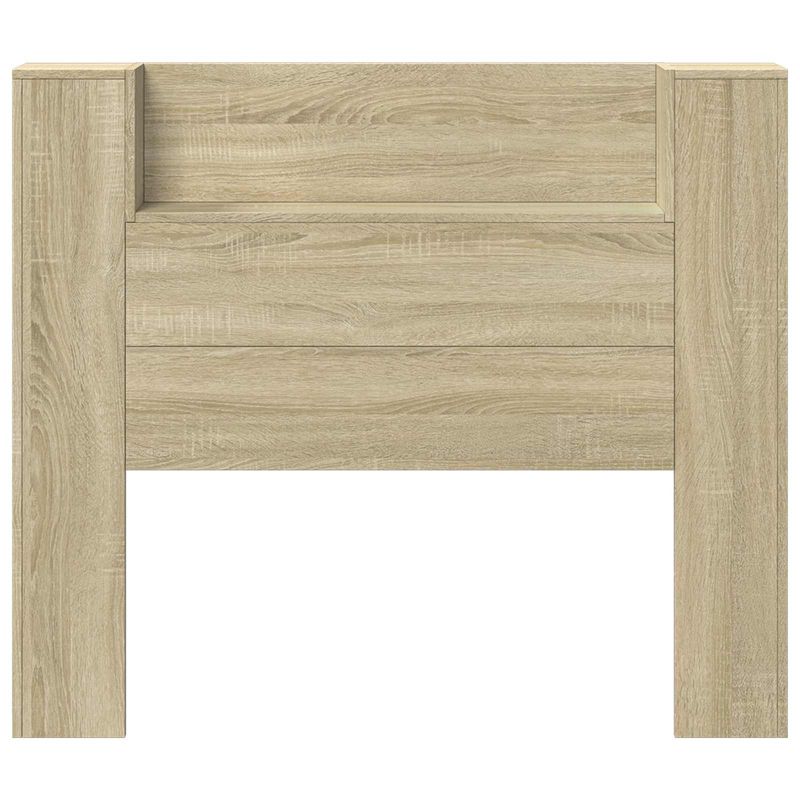 Casa si Gradina - Mobilier - Paturi si accesorii - Accesorii paturi - Tablie de pat cu LED, albastru, 90x5x78/88 cm, textil - Infinity.ro